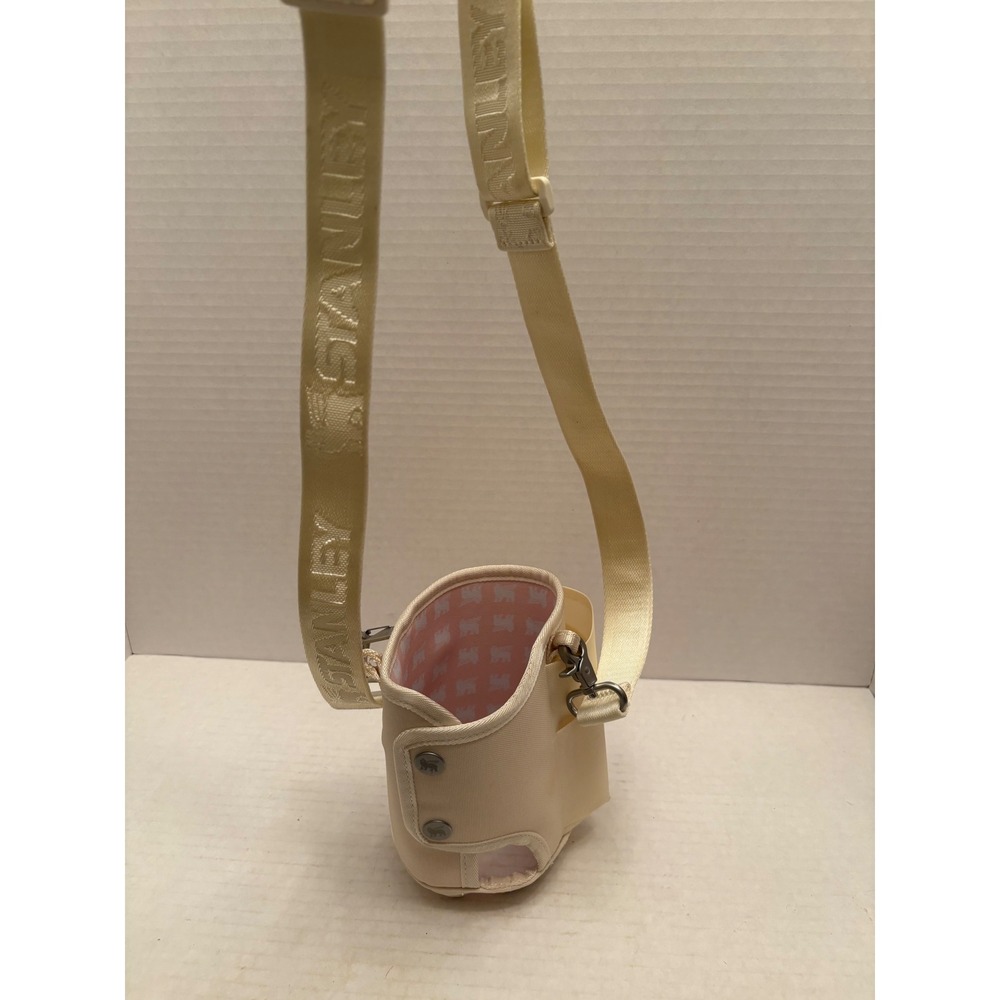 Stanley Quencher Carry-All Tumbler Pouch Cream Crossbody Bag Q424DP0724